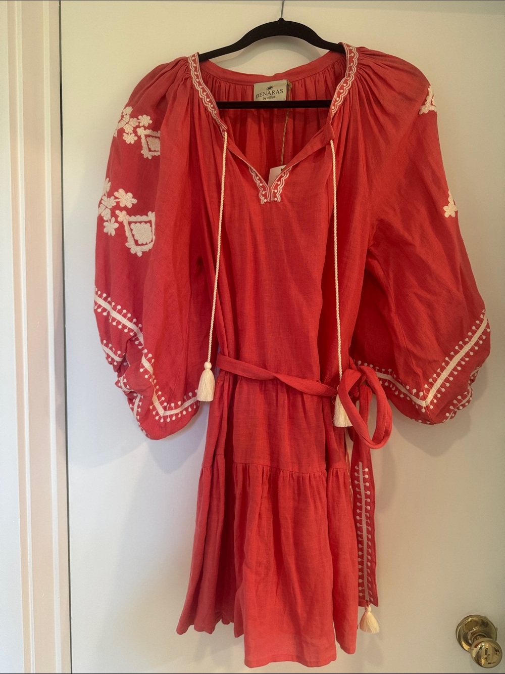 Benaras by Citrus Byblos Puff Santorini Dress